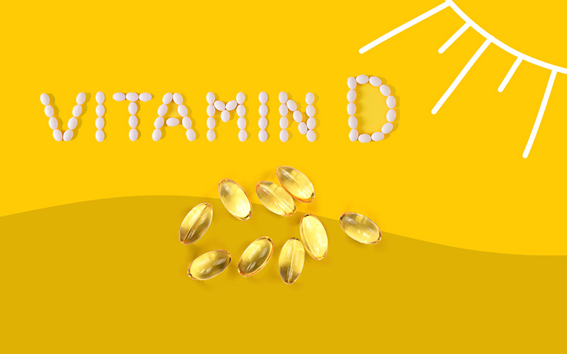 مقدار مصرف ویتامین D