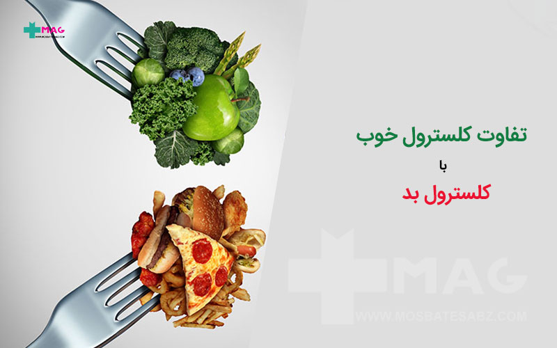 تفاوت کلسترول خوب و بد