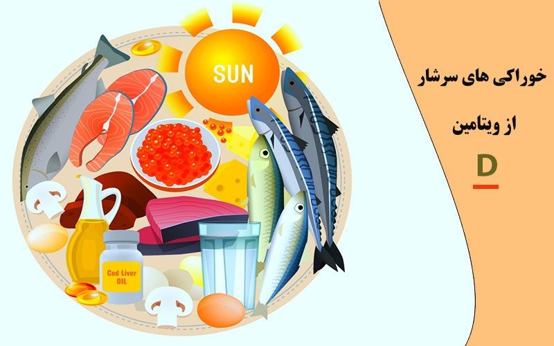 منابع غذایی ویتامین D