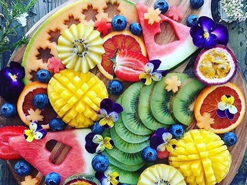 6 بشقاب میوه قدرتمند برای صبحانه