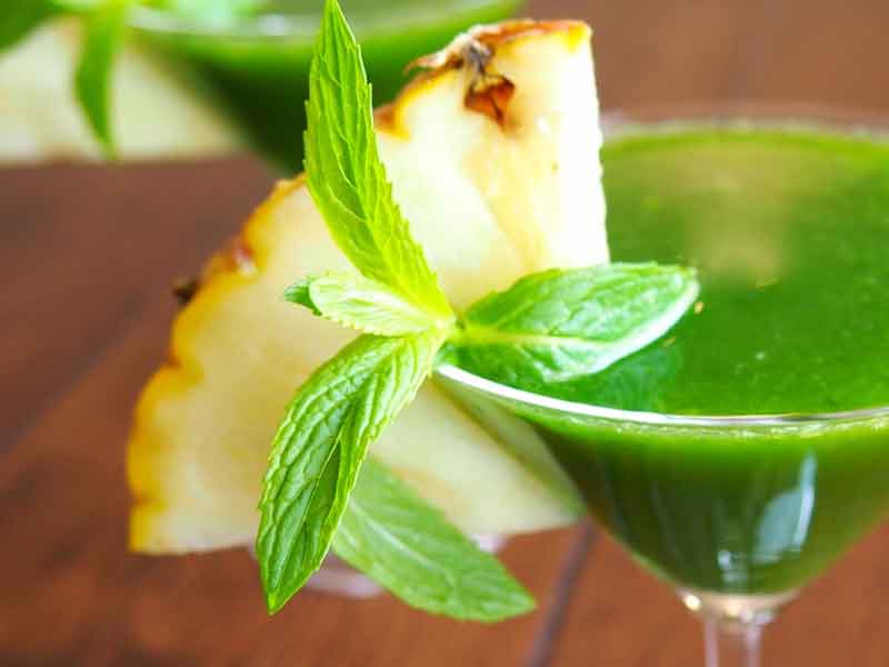 بررسی حساسیت زا بودن نعناع، کیوی و آناناس