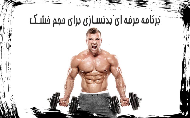 آشنایی با برنامه حرفه ای بدنسازی برای حجم خشک