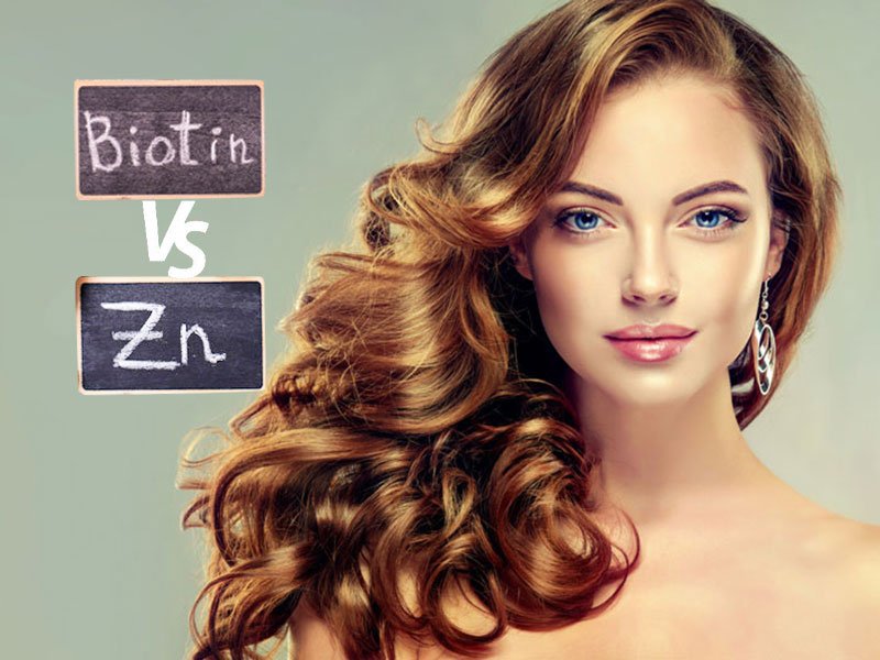 بیوتین یا زینک ؟