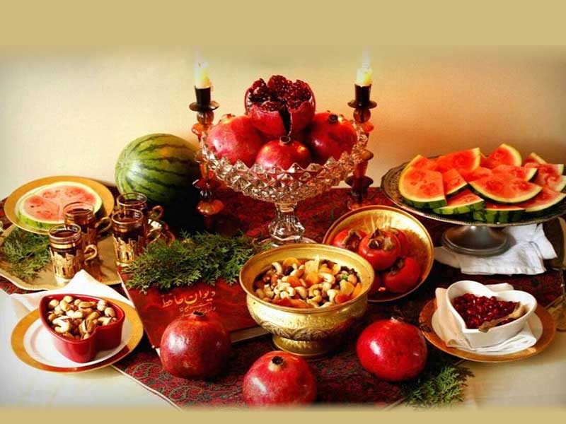 خوردنی های شب یلدا