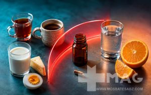قرص آهن رو با چی نخوریم؟