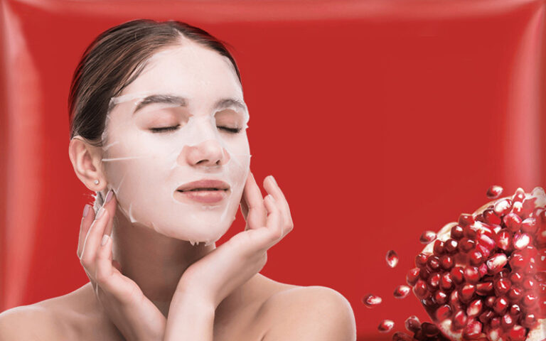 ماسک خانگی انار برای پوست