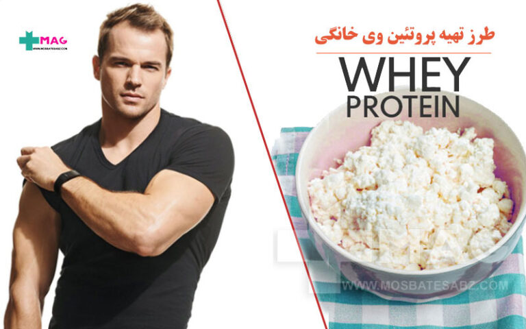 پروتئین وی خانگی