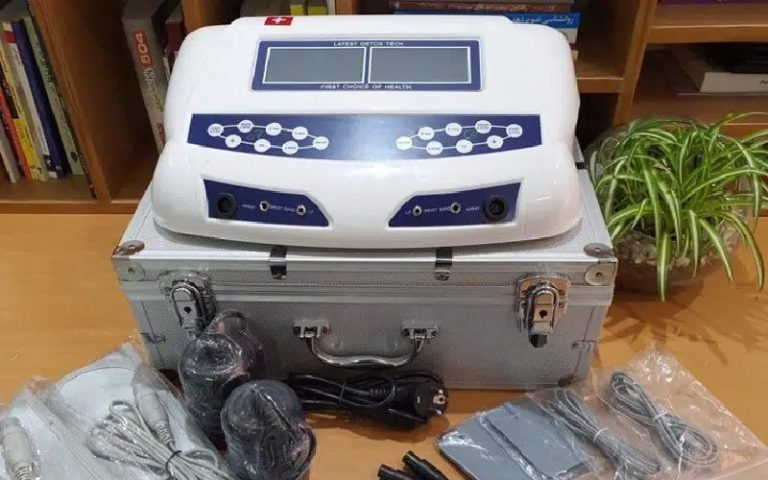 دستگاه سم زدایی دوکاربره با فیزیوتراپی HUAKAI