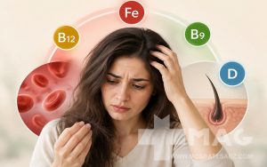 کمبود کدام ویتامین باعث ریزش مو می‌شود؟