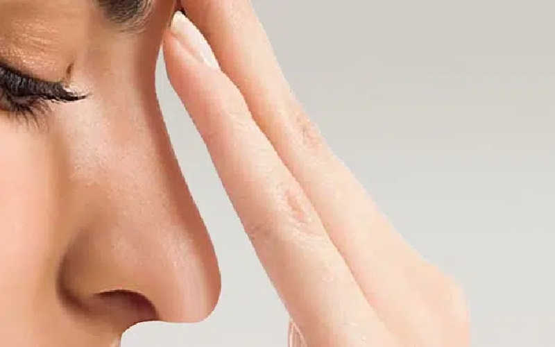 افتادگی نوک بینی