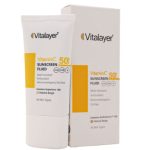 ضد آفتاب SPF50 حاوی ویتامین C ویتالیر