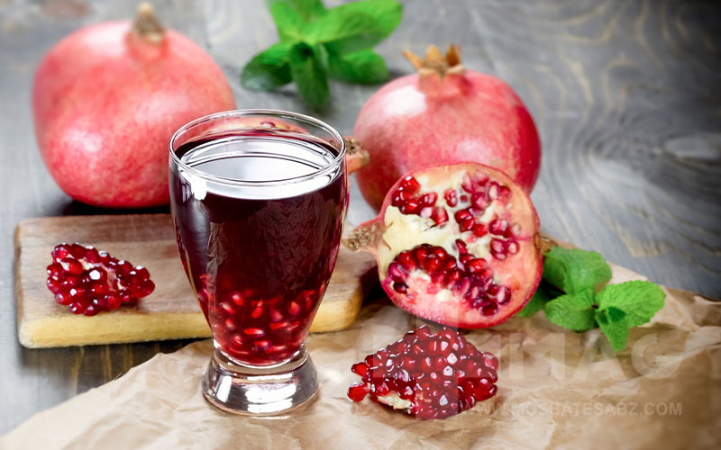 خواص آب انار