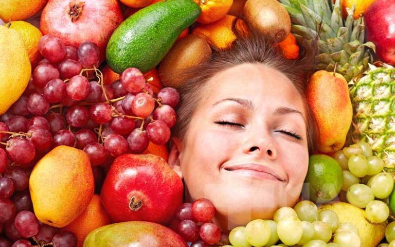 دو میوه برای چاقی صورت