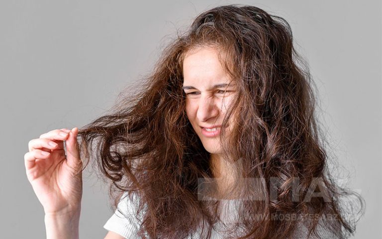 چگونه موی خشک را چرب کنیم