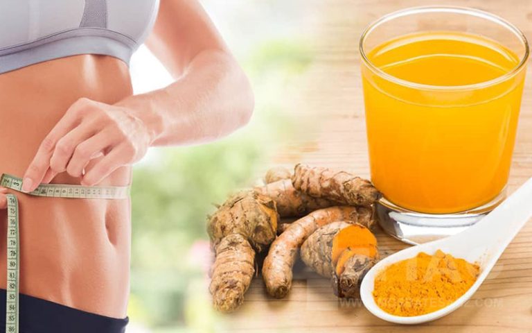 خواص زردچوبه برای لاغری شکم