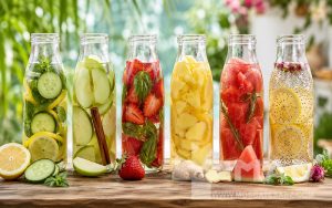 6 دتاکس واتر برای لاغری و چربی سوزی