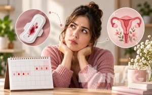 لکه بینی قبل و بعد پریود نشانه چیست؟